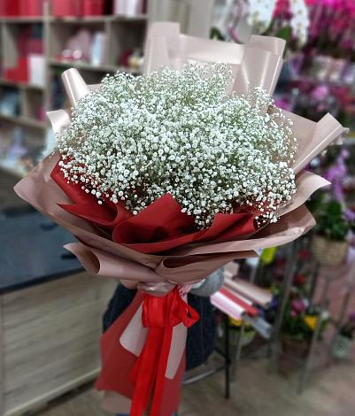 Букет цветов из: Гипсофила в Ивановском Ставропольского края