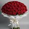 Букет 101 Красная роза Блэк Мэджик в Ивановском Ставропольского края