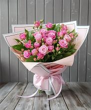 Букет Розовый кустик #REPLACE_PRED# Ивановском Ставропольского края