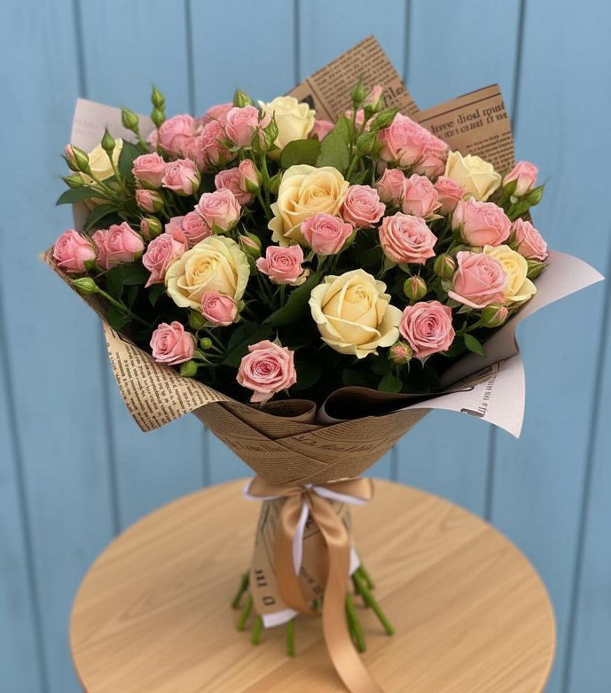 Букет цветов из: Розы в Ивановском Ставропольского края