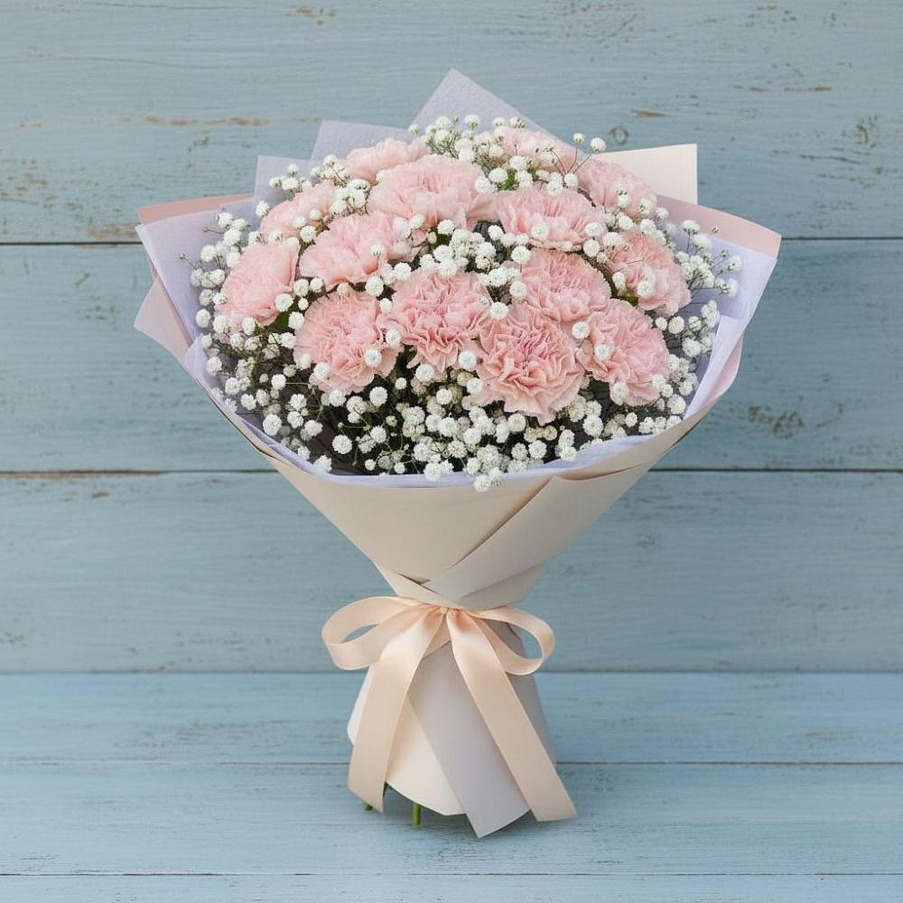 Букет цветов из: Гвоздики в Ивановском Ставропольского края