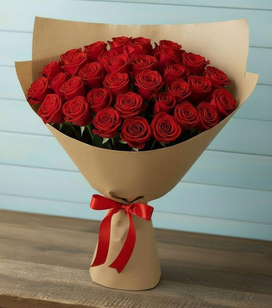 Букет Красные розы Милано в Ивановском Ставропольского края
