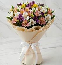 Букет цветов из:  Альстромерии в Ивановском Ставропольского края