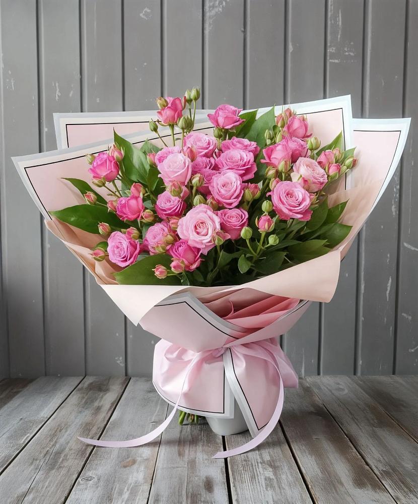 Букет Розовый кустик в Ивановском Ставропольского края