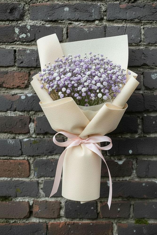 Букет цветов из: Гипсофила в Ивановском Ставропольского края