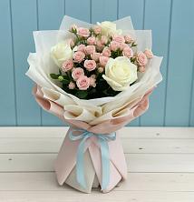 Букет цветов из:  Розы в Ивановском Ставропольского края