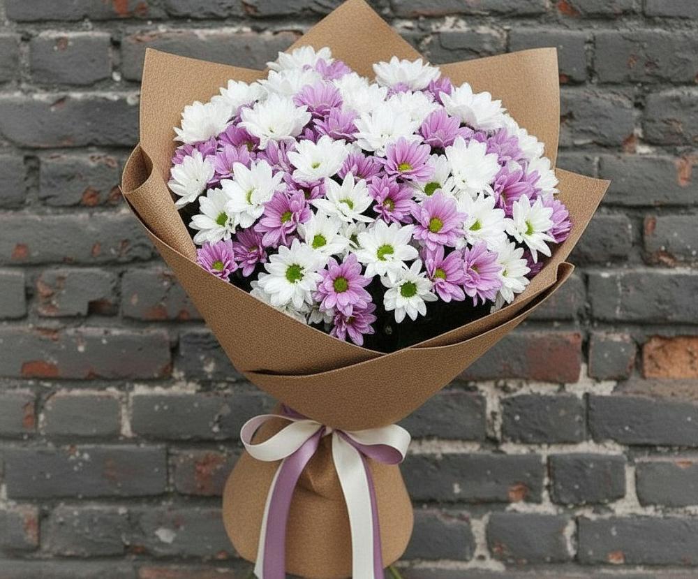 Букет цветов из: Хризантемы в Ивановском Ставропольского края