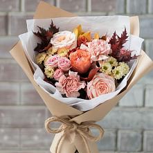Букет цветов из:  Гвоздики, Хризантемы и Розы #REPLACE_PRED# Ивановском Ставропольского края