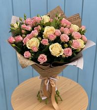 Букет цветов из:  Розы в Ивановском Ставропольского края
