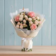 Букет цветов из:  Розы в Ивановском Ставропольского края
