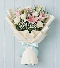 Букет цветов из:  Лилии в Ивановском Ставропольского края