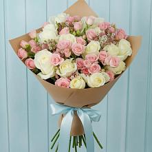 Букет цветов из:  Розы в Ивановском Ставропольского края